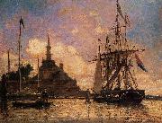 The Port of Rotterdam Johan Barthold Jongkind